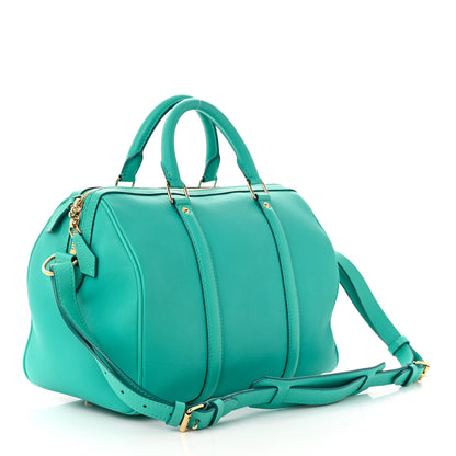 Louis Vuitton Calfskin Sofia Coppola SC Bag PM Turquoise 3 of 9
