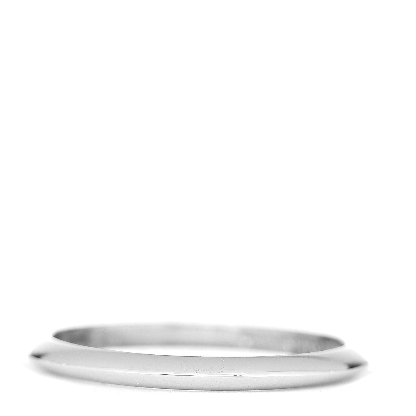 Platinum 2mm Knife Edge Band Ring 57 8