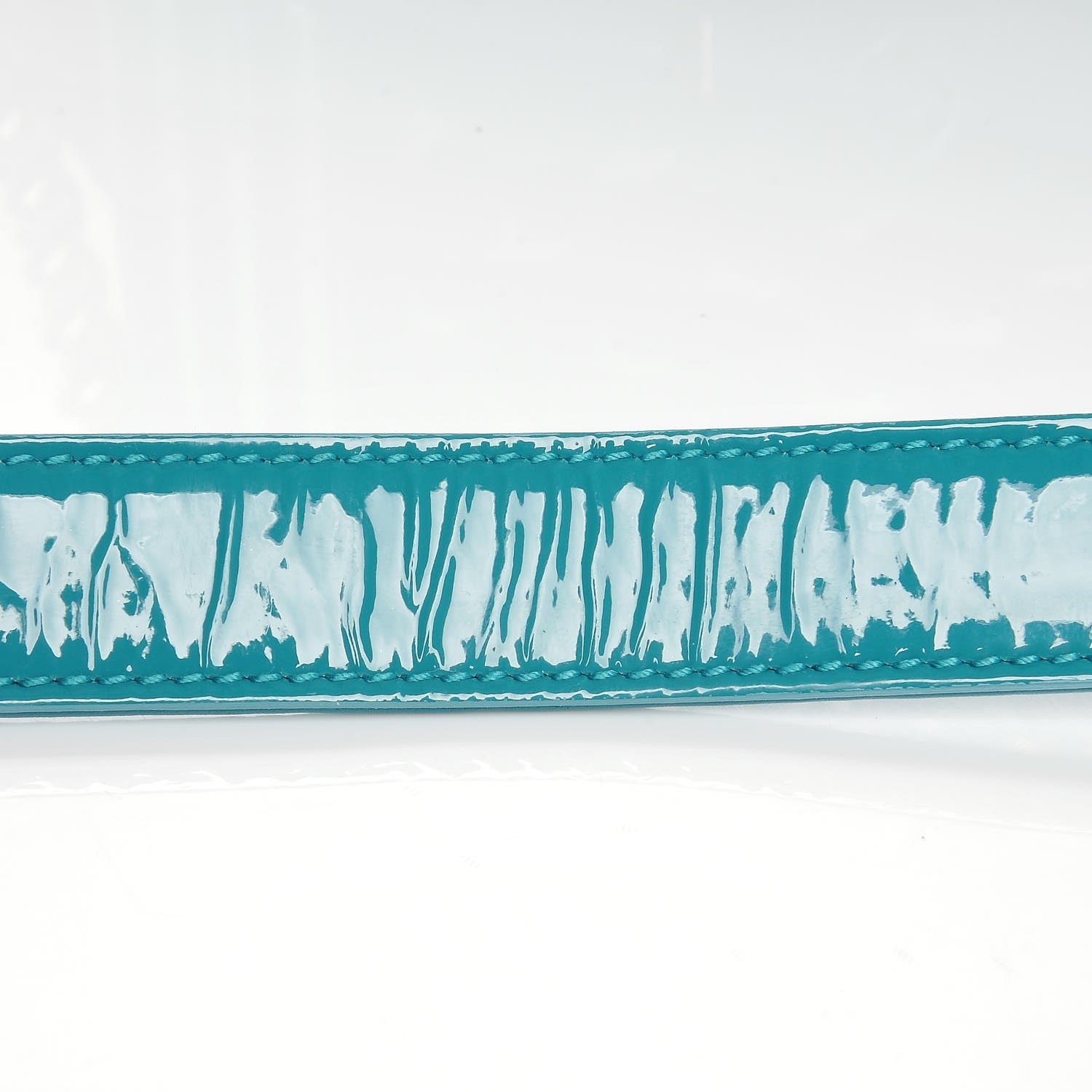 Chanel Patent Calfskin Small Boy Flap Plexiglass Turquoise 9 of 11
