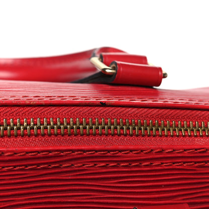 Louis Vuitton Epi Speedy 25 Castillan Red 13 of 15