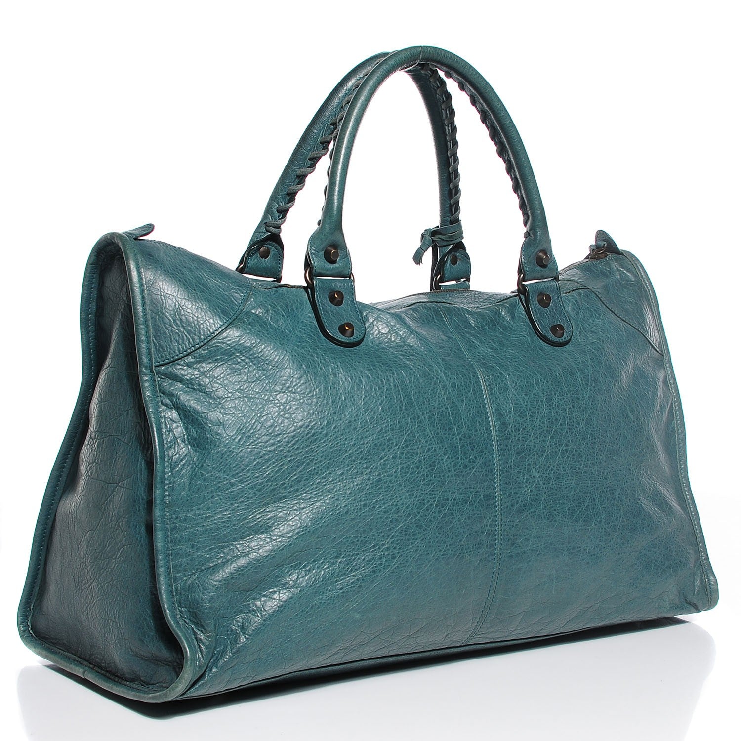 Balenciaga Agneau Classic Hardware Work Vert Menthe 3 of 12