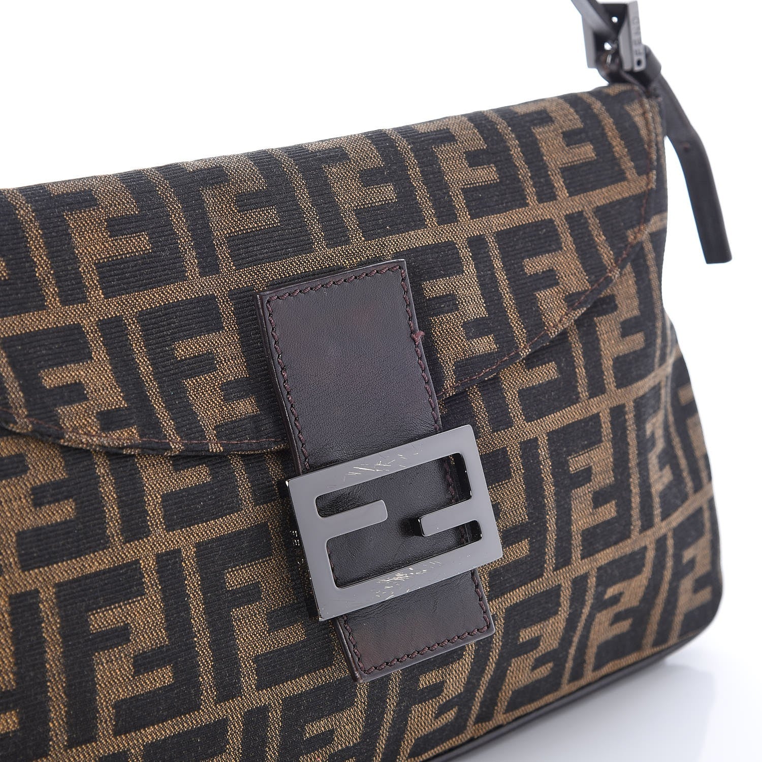 Fendi Zucca Baguette Tobacco Dark Brown 8 of 10