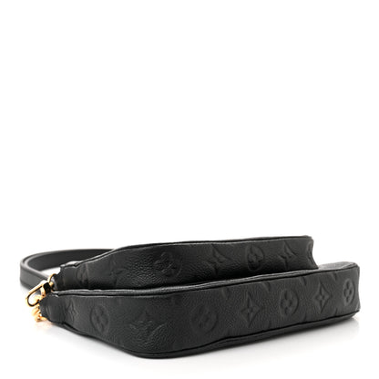 Louis Vuitton Empreinte Monogram Giant Multi Pochette Accessories Black 4 of 11