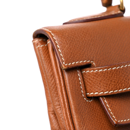 Hermes Courchevel Kelly Retourne 32 Gold 24 of 24