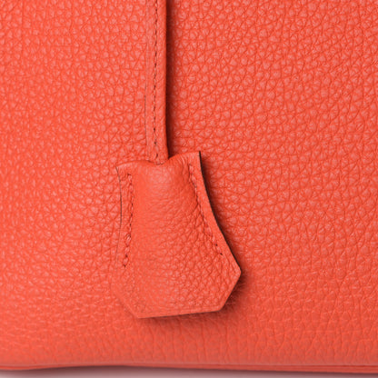 Hermes Togo Birkin 25 Rouge Tomate 16 of 37