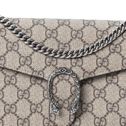 Gucci GG Supreme Monogram Mini Dionysus Chain Wallet Beige Taupe 7 of 10