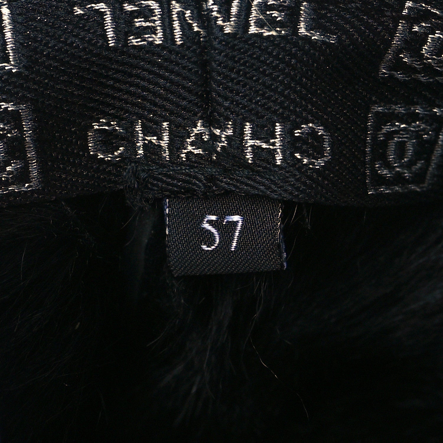 Chanel Lambskin Fur CC Sports Cap 57 Black 8 of 8