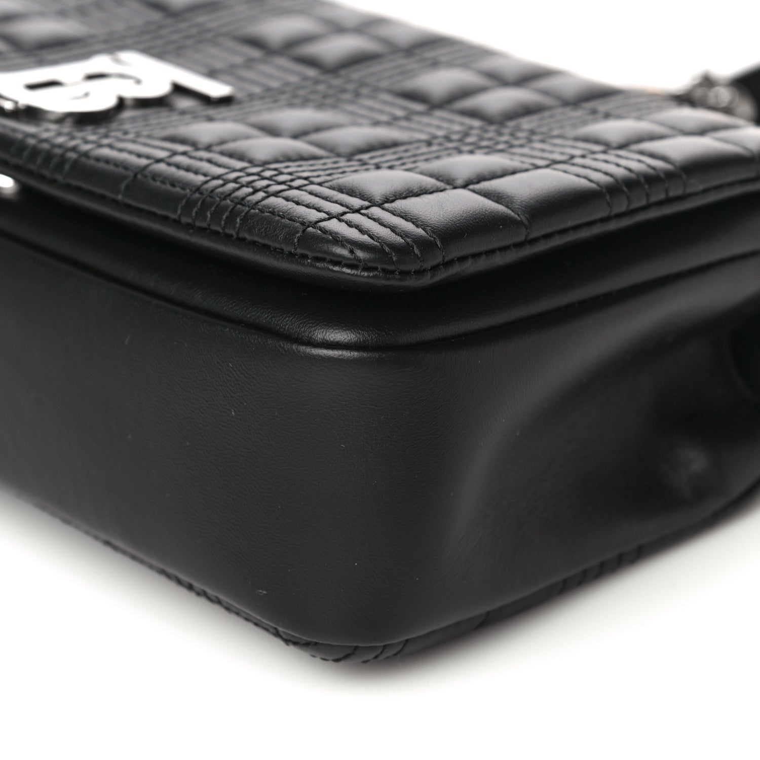 Burberry Lambskin Quilted Small Lola Bag Black 11 of 11