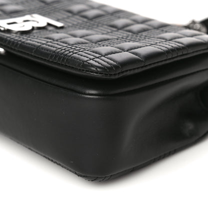 Burberry Lambskin Quilted Small Lola Bag Black 11 of 11