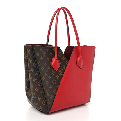 Louis Vuitton Calfskin Monogram Kimono Tote Cherry 3 of 10