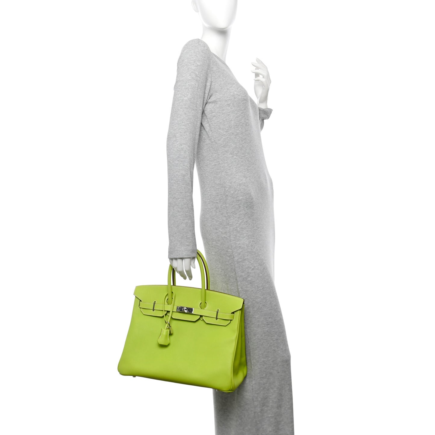 Epsom Candy Birkin 35 Kiwi Lichen