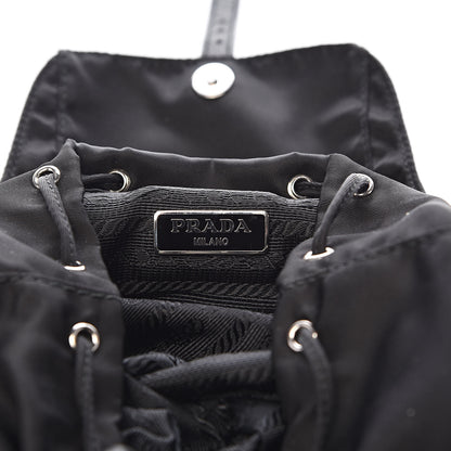 Prada Nylon Vela Mini Crossbody Backpack Black 6 of 10