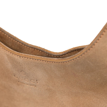 Gucci Suede Small Hobo Light Brown 19 of 22