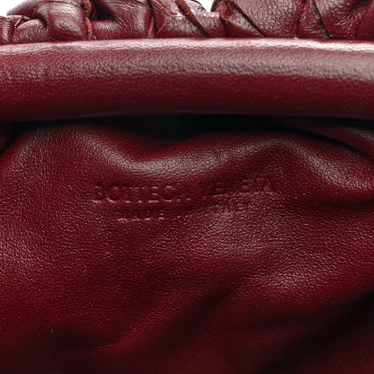 Bottega Veneta Nappa Intrecciato Studded The Mini Pouch  Barolo 6 of 9
