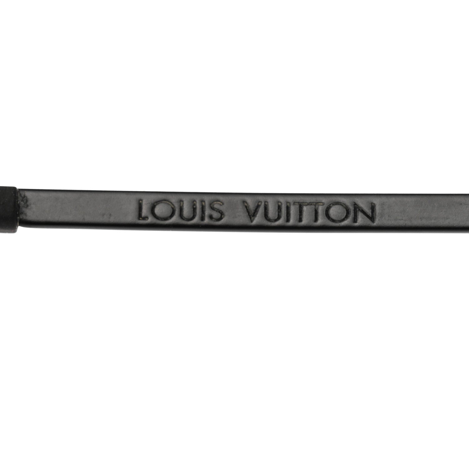 Louis Vuitton Monogram The Party Aviator Sunglasses Z0971U Black 6 of 9
