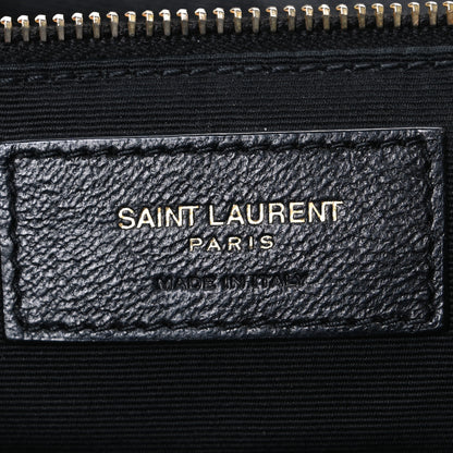 Saint Laurent Lambskin Matelasse Monogram Oversized Jamie Black 6 of 10