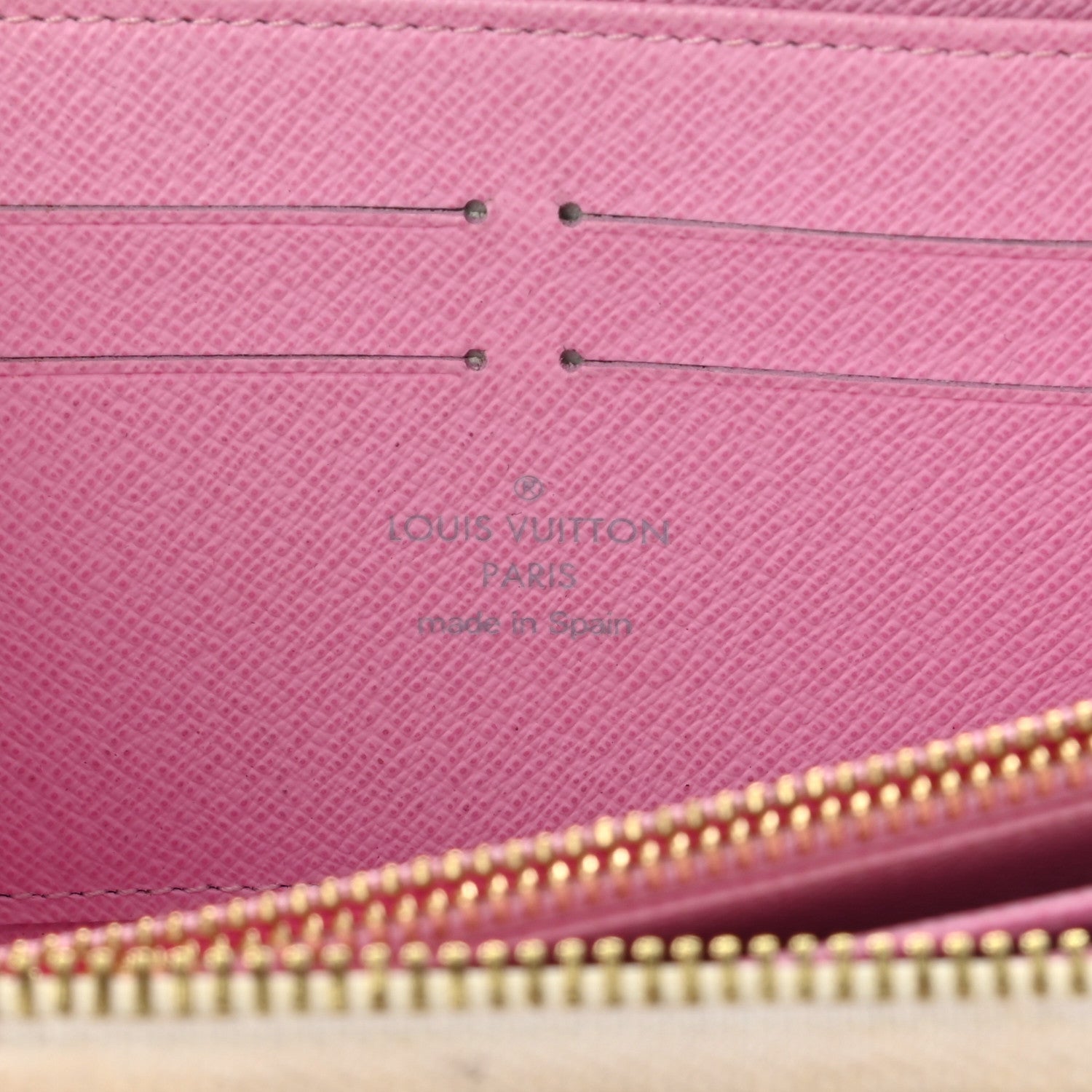 Louis Vuitton Monogram Multicolor Zippy Wallet White Litchi 6 of 7