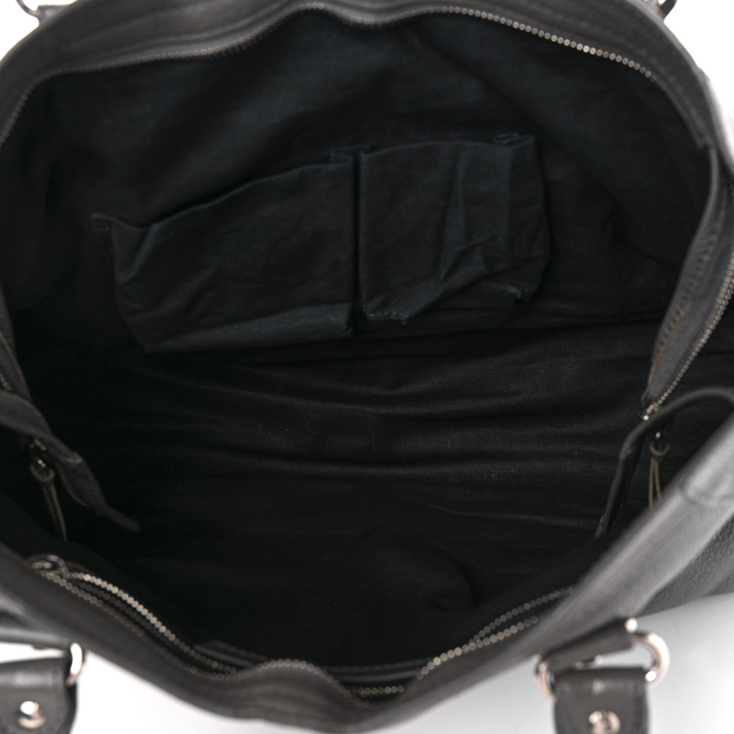 Balenciaga Chevre Silver Metallic Edge Hardware City Gris Acier 6 of 16