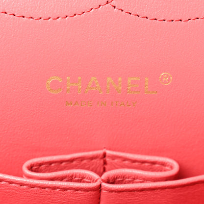 Chanel Caviar Quilted Jumbo Double Flap Dark Pink 6 of 10