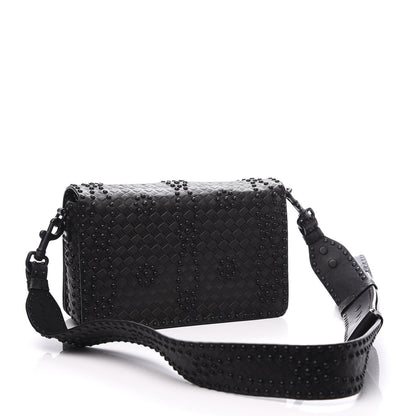 Christian Dior Calfskin Studded Dio(r)evolution Flap Bag Black 2 of 9