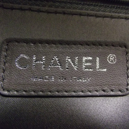 Chanel Lambskin Quilted Flap Black/White 9 of 11
