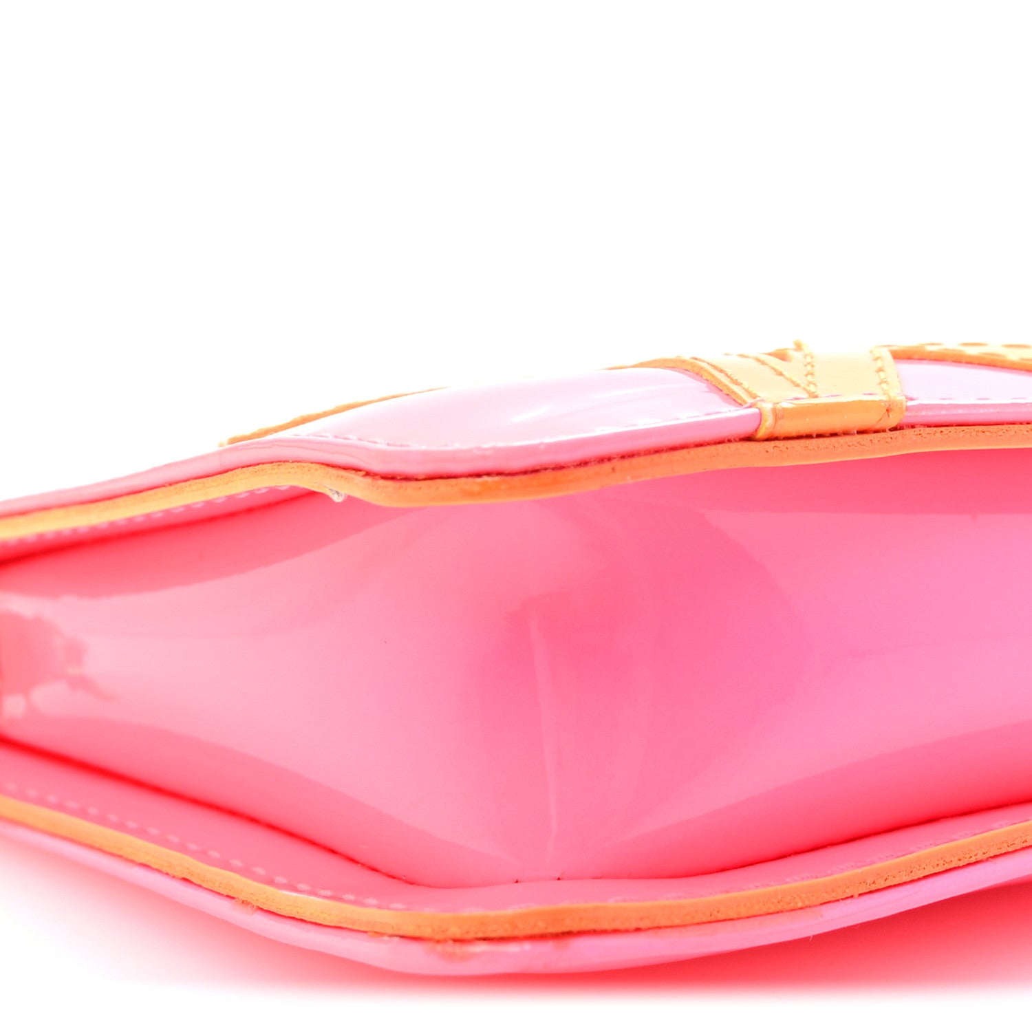 Louis Vuitton Vernis Fluo Lexington Pochette Pink 8 of 9