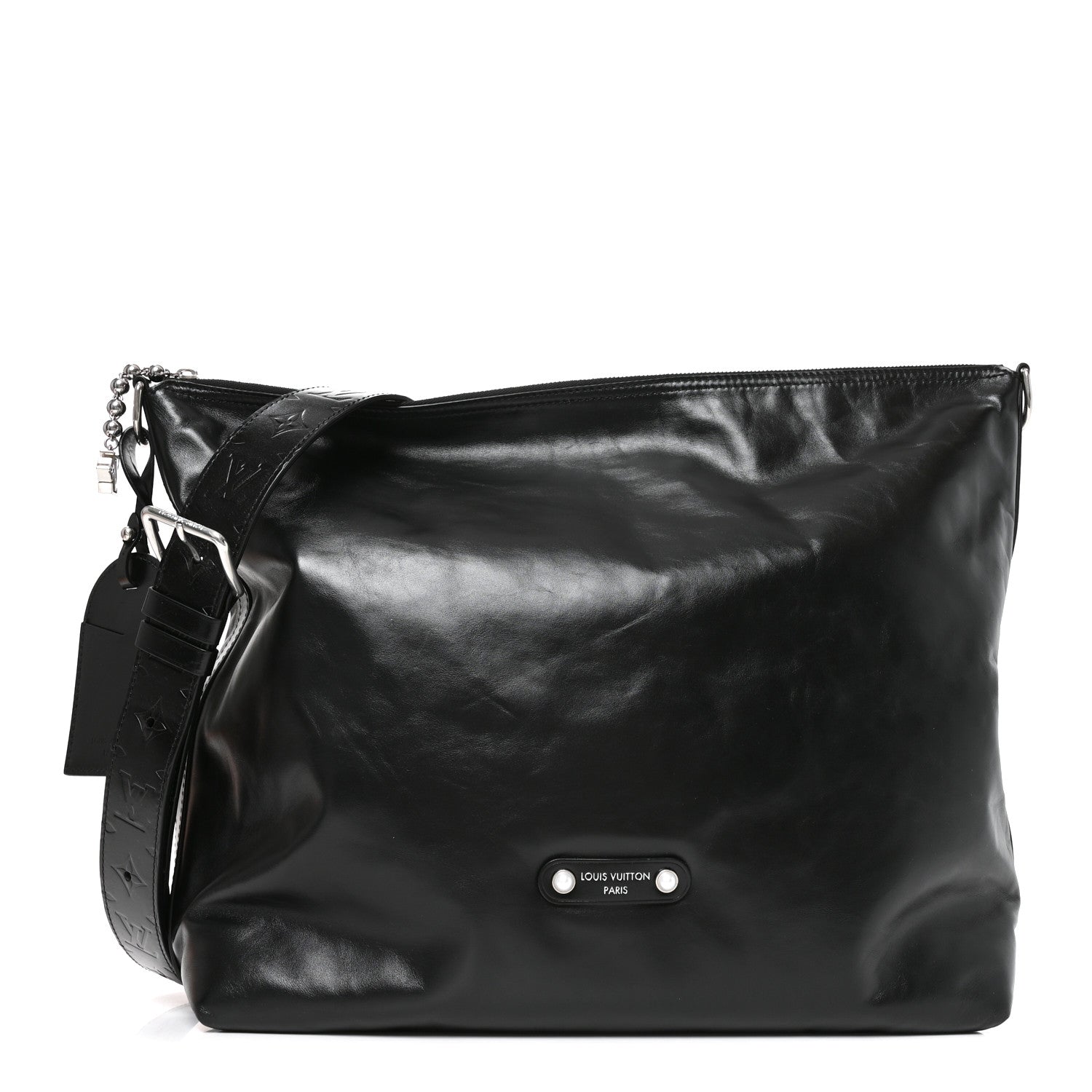 Louis Vuitton LV Night Calfskin Vagabond Hobo Black 1 of 9