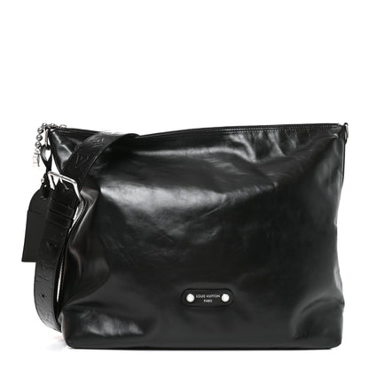 Louis Vuitton LV Night Calfskin Vagabond Hobo Black 1 of 9