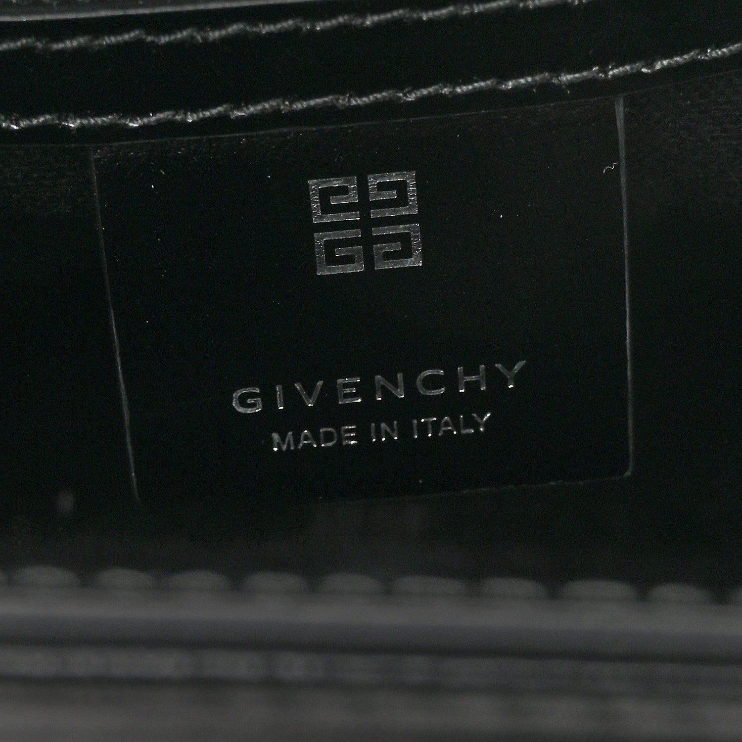 Givenchy Box Calfskin Mini Lock Antigona Shoulder Bag Black 6 of 10