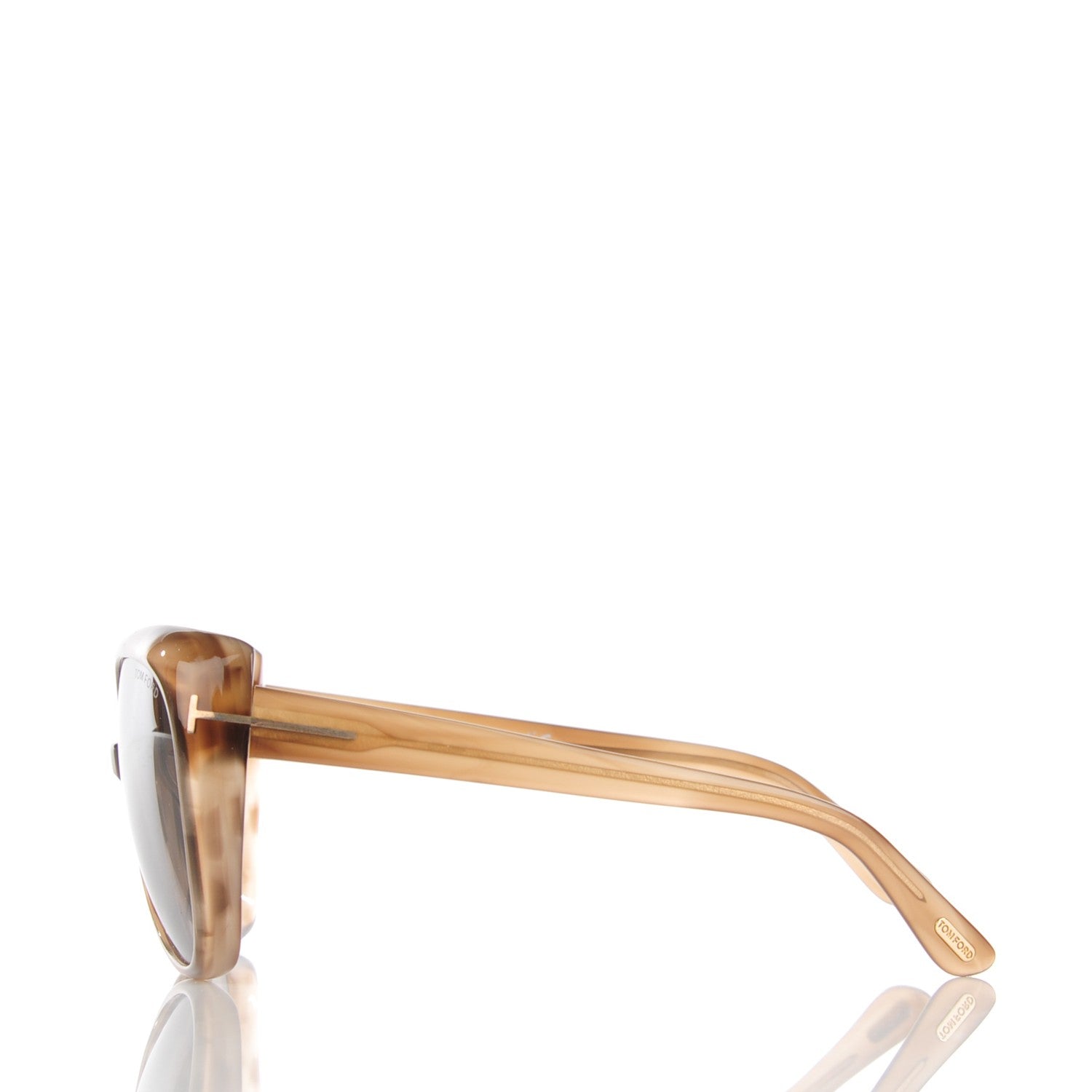 Tom Ford Claudette Sunglasses TF294 Brown 2 of 6