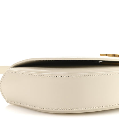 Saint Laurent Box Calfskin Mini Voltaire Shoulder Bag Crema soft 9 of 11