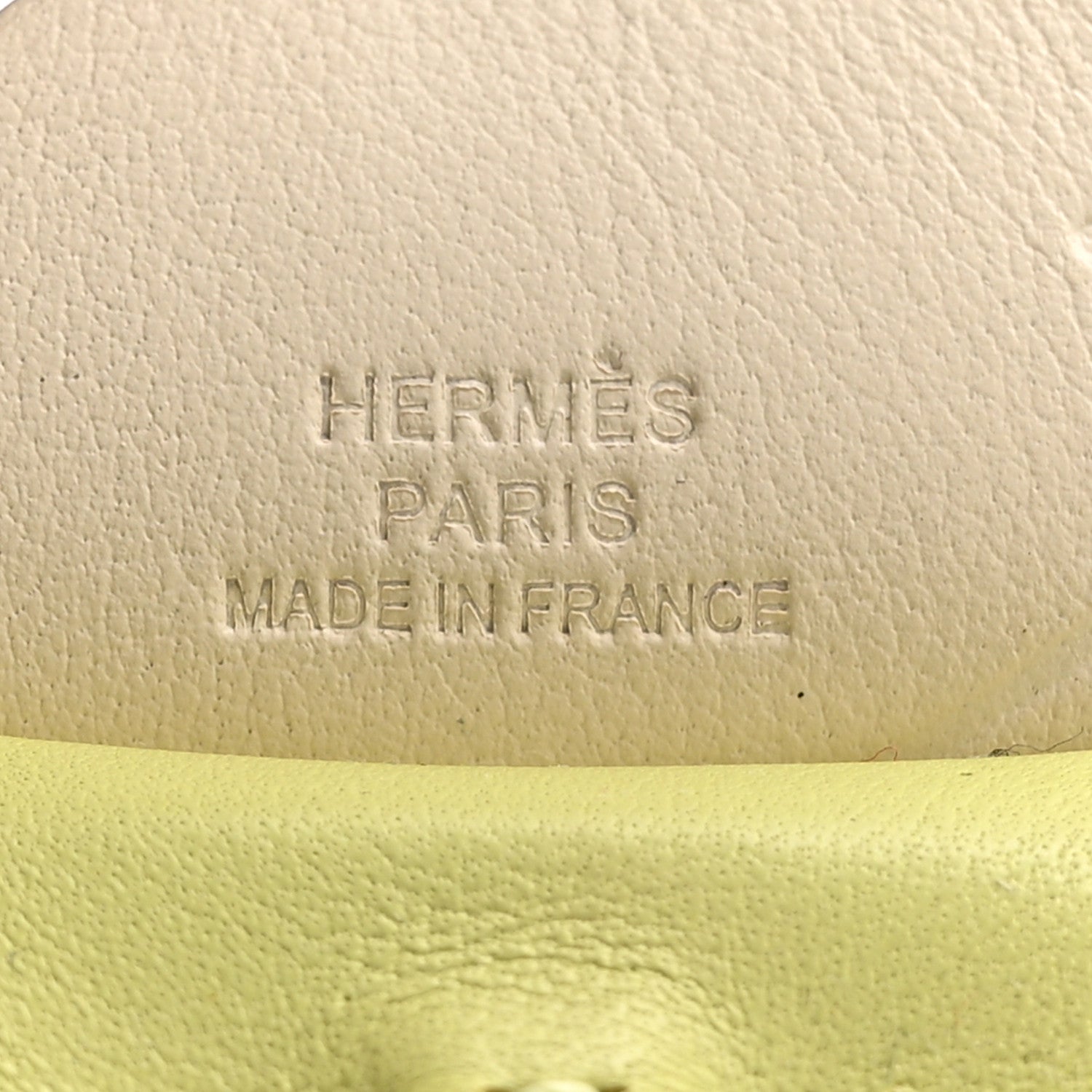 Hermes Milo Lambskin Grigri Rodeo Pegase Horse Bag Charm GM Jaune Bourgeon Bleu Brume Nata 3 of 7