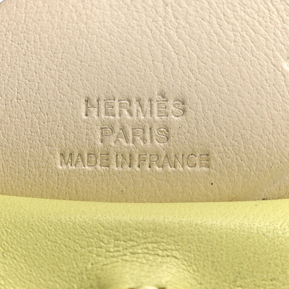 Hermes Milo Lambskin Grigri Rodeo Pegase Horse Bag Charm GM Jaune Bourgeon Bleu Brume Nata 3 of 7