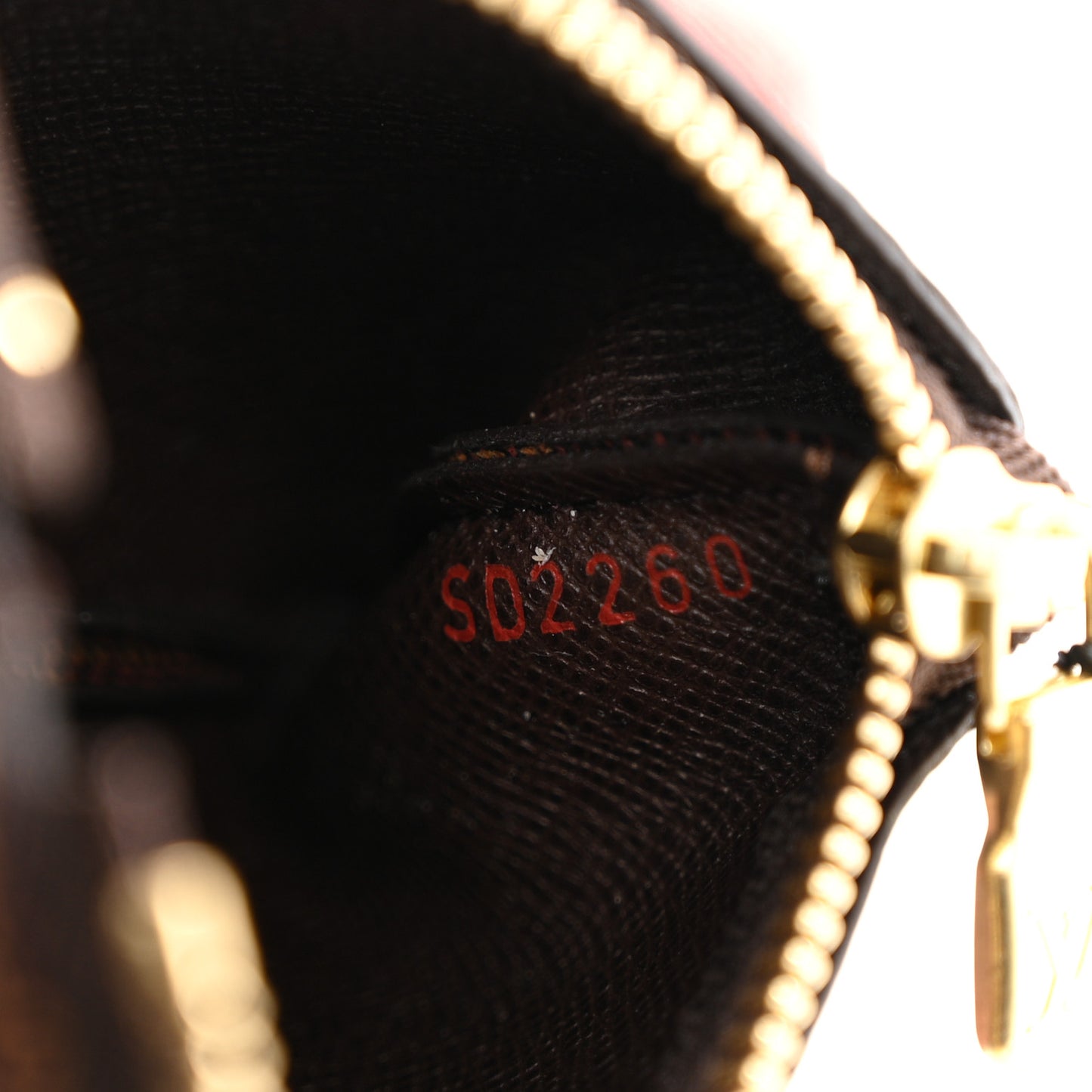 Damier Ebene Key Pouch