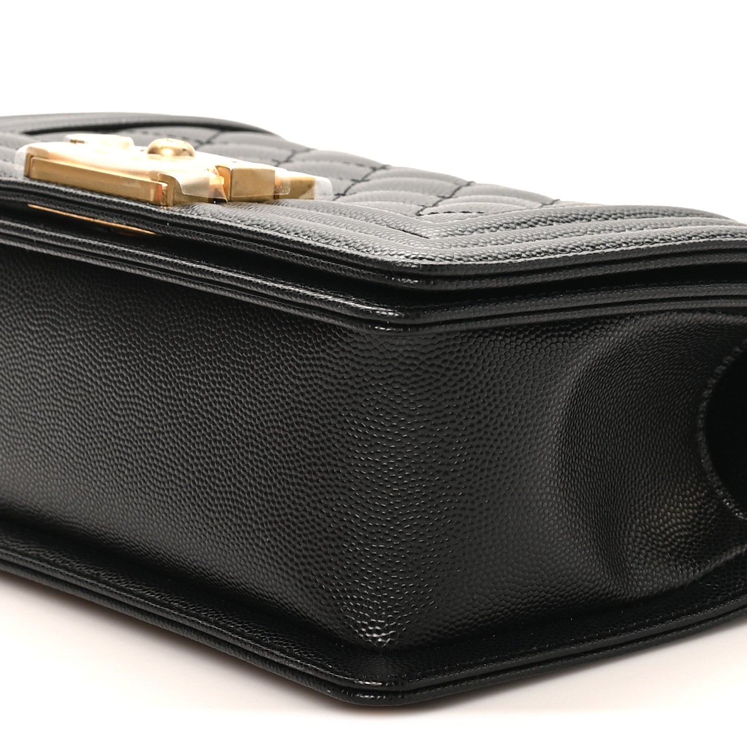 Chanel Caviar Quilted Small Boy Flap Black 10 of 11