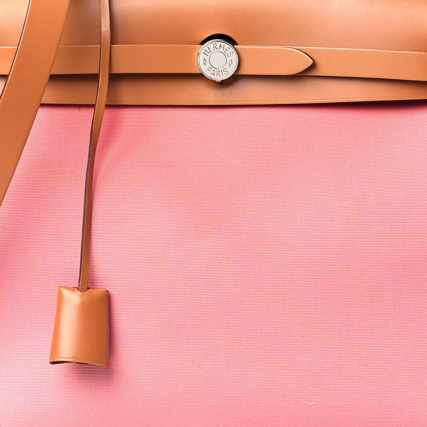 Vache Hunter Toile Herbag Zip 31 PM Rose Azalee Natural