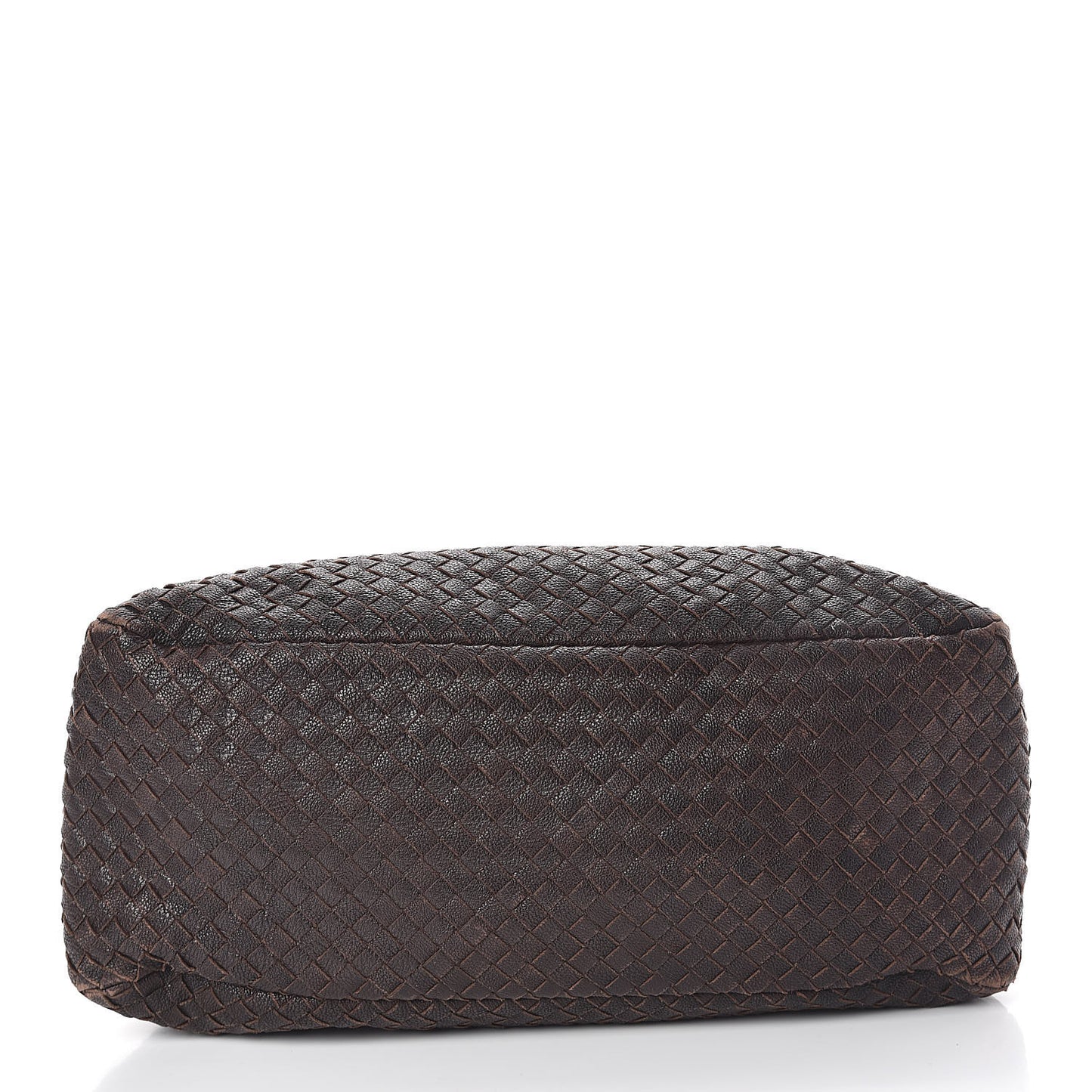 Nappa Intrecciato Bowler Ebano