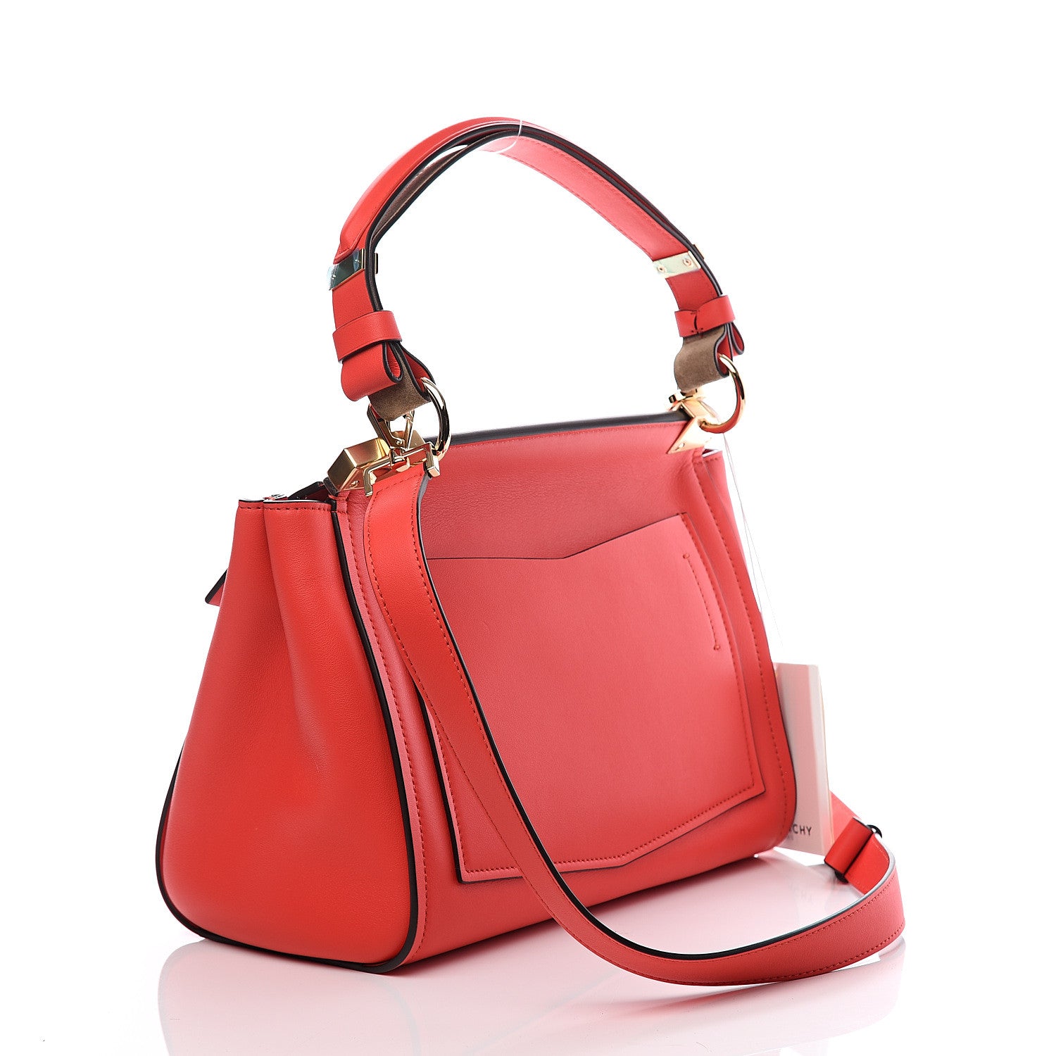 Givenchy Calfskin Small Mystic Shoulder Bag Red 2 of 9