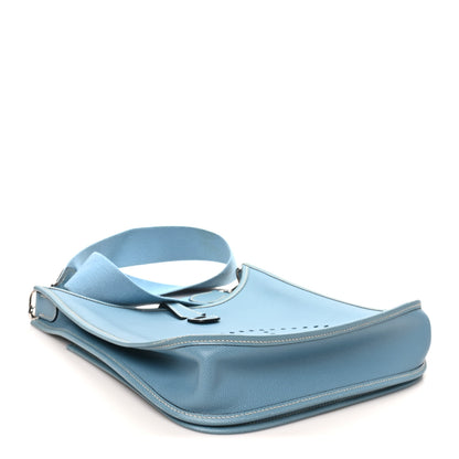 Hermes Epsom Evelyne PM Blue Jean 4 of 11