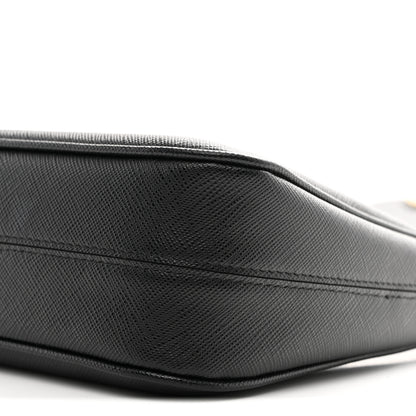 Prada Saffiano Lux Re-Edition 2005 Shoulder Bag Black 11 of 12