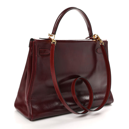 Hermes Box Kelly Retourne 32 Rouge H 3 of 13