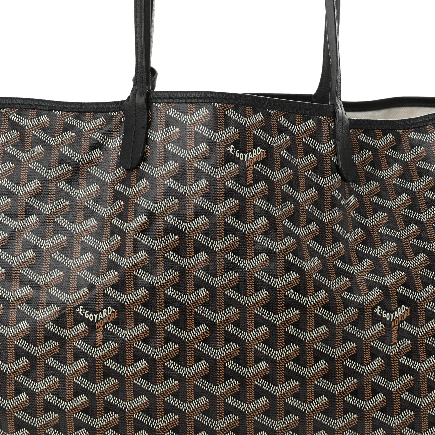 Goyard Goyardine Saint Louis PM Black 9 of 17