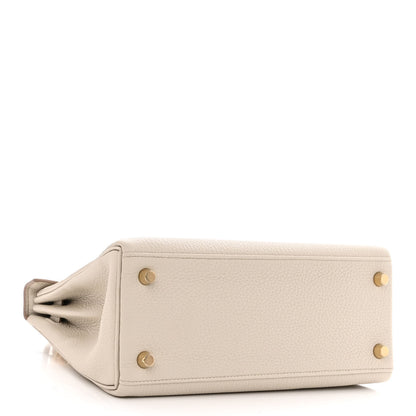 Hermes Togo Kelly Retourne 25 Beton 4 of 9