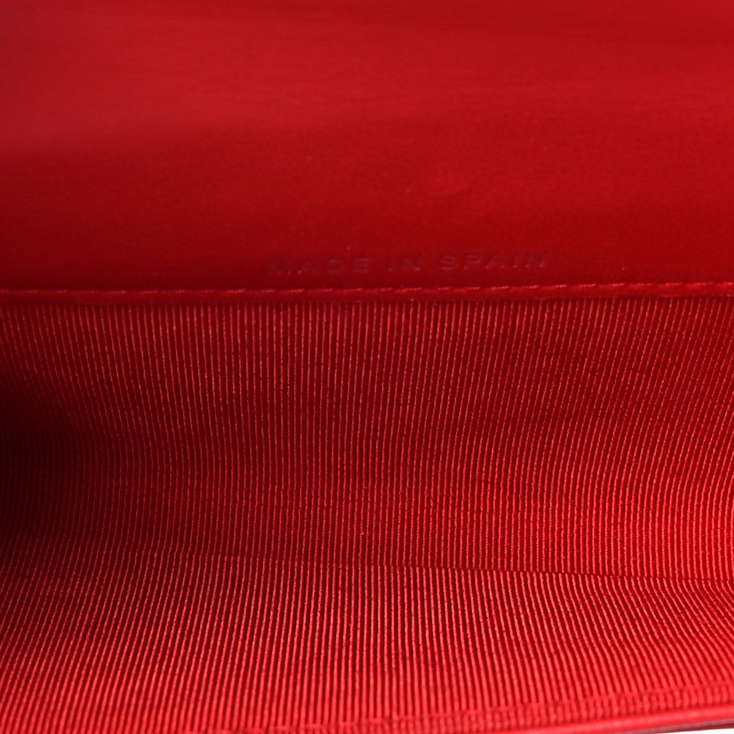 Chanel Lambskin Quilted Flap Card Holder Red 5 of 9