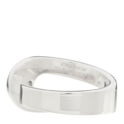 Tiffany Sterling Silver Out of Retirement Loop Ring 61 9.5 3 of 4