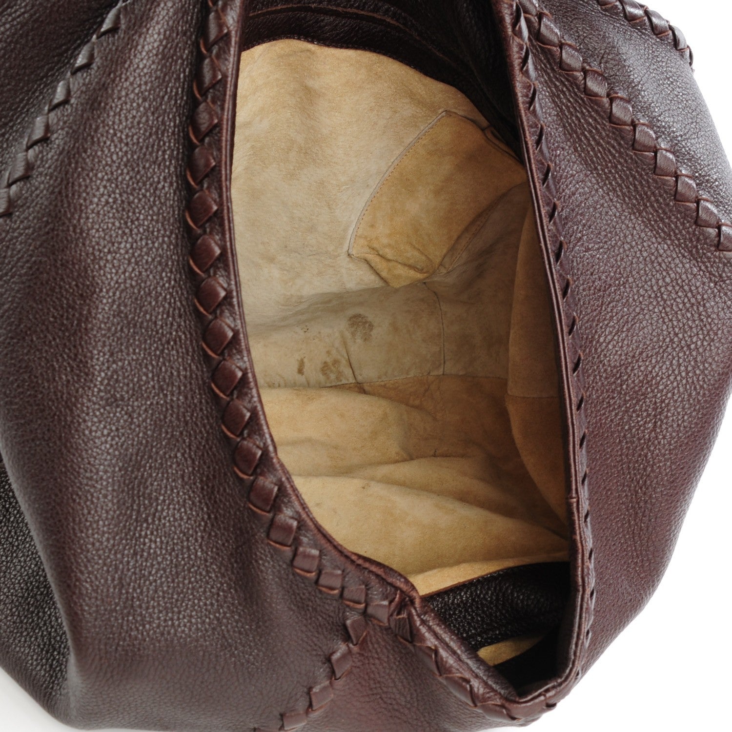 Bottega Veneta Cervo Deerskin Large Hobo Ebano 7 of 10
