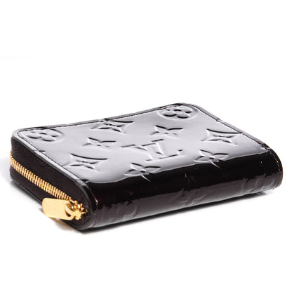 Louis Vuitton Vernis Zippy Coin Purse Wallet Amarante 4 of 8