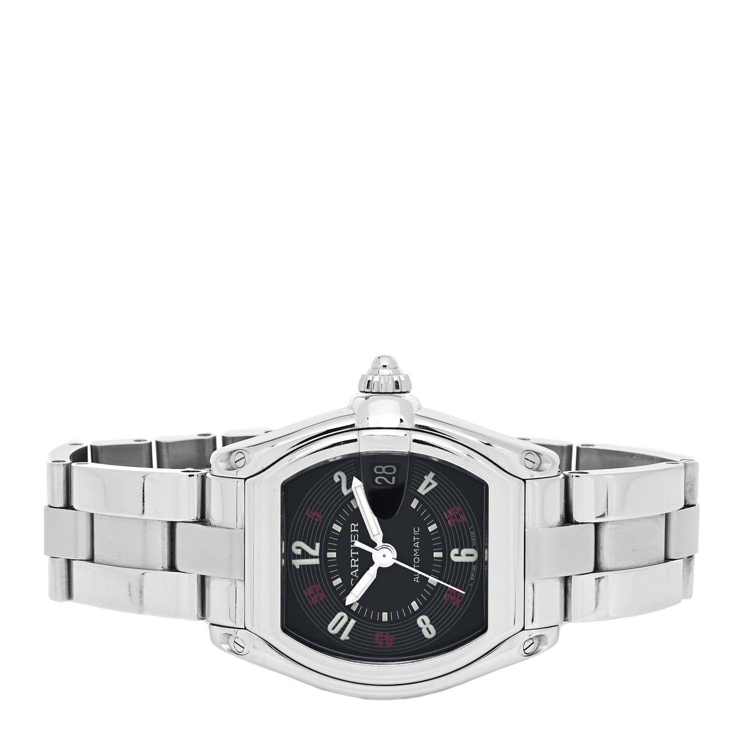 Stainless Steel 37mm Roadster Automatic Watch Black