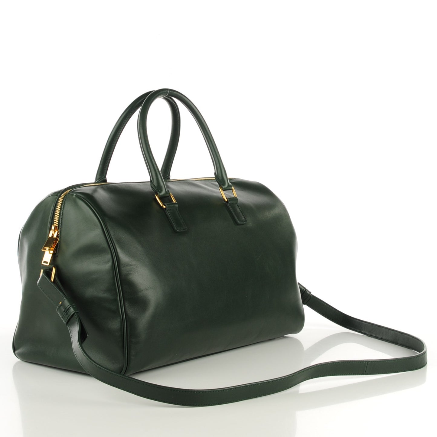Calfskin Classic Duffle 12 Green