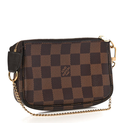 Louis Vuitton Damier Ebene Mini Pochette Accessories 3 of 10